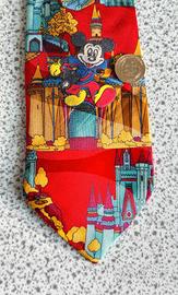 Moneta +Cravatta Disney Topolino Vintage