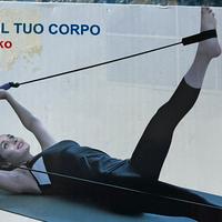 Barra per pilates con esercizi