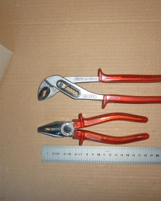 KNIPEX pinza a pappagallo + universale MAI USATE