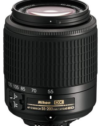 Obiettivo Nikon NIKKOR LENS 55-200