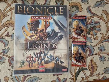 Album Lego Bionicle + 40 carte e 2 bustine