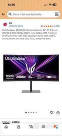 LG Monitor Gaming 34"