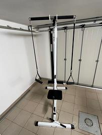 Lat machine + diversi barre per dorsali