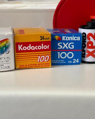 Rullini Macchina Fotografica 35mm Vintage