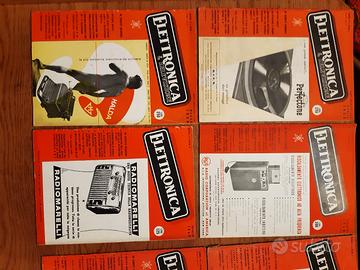 riviste anni '40- 50 di elettronica