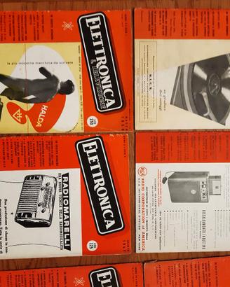 riviste anni '40- 50 di elettronica