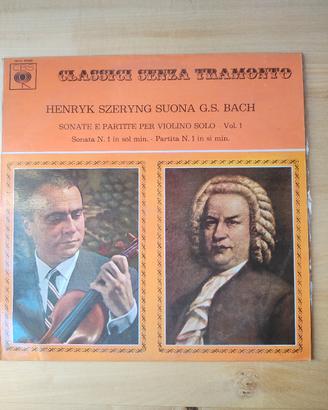 vinile Henryk Szeryng suona Bach