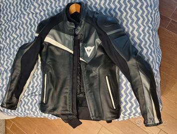 Giacca Pelle Moto Dainese Uomo
