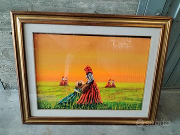 Quadro a olio di Lucan Carpette