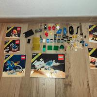 Lotto Lego space accessori e manuali vari temi