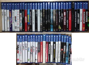 PS4 giochi ORIGINALI ed accessori