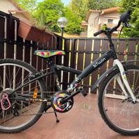 Bicicletta mountain bike Btwin 24”