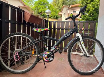 Bicicletta mountain bike Btwin 24”