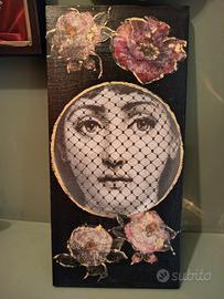 quadro art decò Fornasetti style 