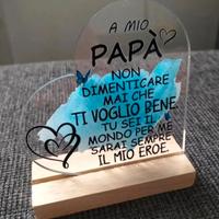 Targhetta papà