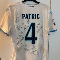 Maglia lazio autografata