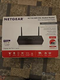 Netgear AC750 Wifi DSL Modem Router