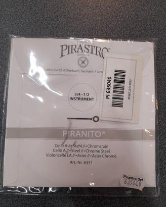PIRASTRO PIRANITO PER CELLO 1/2 3/4 ART. 6351 MUTA