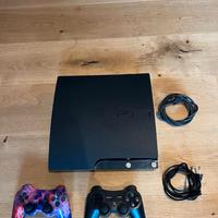 PlayStation 3 Slim 120GB + 2 Controller + Giochi