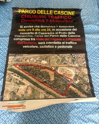 Manifesto Caparezza in  buono stato