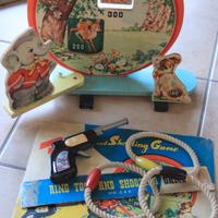 Giocattolo anni 60 Tiro al bersaglio