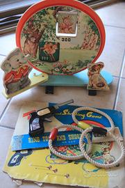 Giocattolo anni 60 Tiro al bersaglio