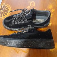 scarpe puma scamosciate n.39