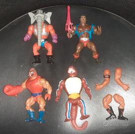 set Masters of the universe Figure vintage anni 80