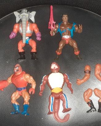 set Masters of the universe Figure vintage anni 80