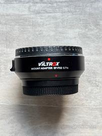 Adattatore Viltrox EF-FX2 per Canon su Fujifilm X