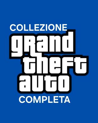 Gta Collezione Completa RARA