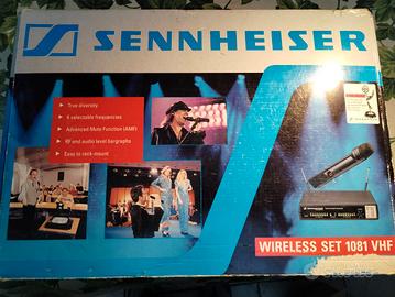 Sennheiser Wireless set 1081 vhf + mic BF 1051