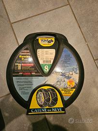 catene da neve nuove diverse misure