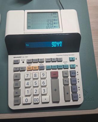 Calcolatrice Sharp EL-1901 DISPLAY LCD  