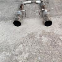  doppio scarico diretto alfa 159