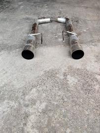  doppio scarico diretto alfa 159