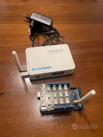 Gateway Lorawan + arduino + 2 Shield dedicate