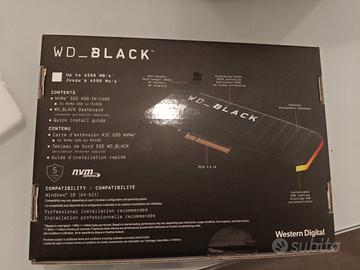 WD Black AN1500 SSD NVMe PCIe 2TB – RAID AIC 
