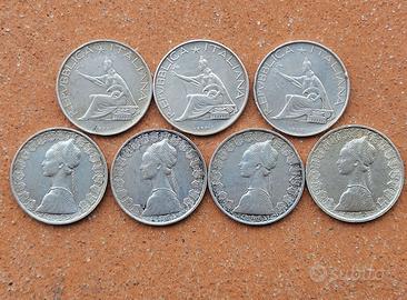 500 lire in Argento + 5 marchi Argento anni 30.