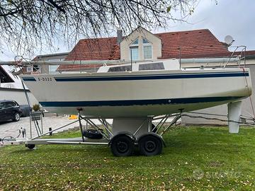 Barca "adele" a vela e motore