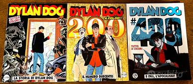 Lotto Dylan Dog prima edizione 100 200 400