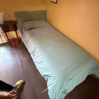 LETTO SINGOLO FLOU CON MATERASSO