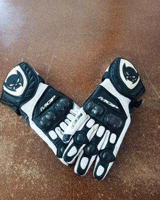 Guanti Moto Pelle MGP Carbonio (Taglia S) + Pantal