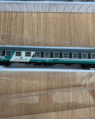 Rivarossi HR4376–Set 2 carrozze cuccette XMPR Ep.V