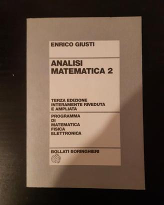 libro - Analisi Matematica 2 - Enrico Giusti