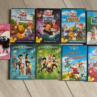 17 DVD cartoni animati