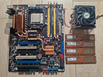 Kit scheda madre Asus M3A32-MVP Phenom II 965 8GB
