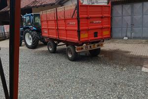 rimorchio agricolo silver car 