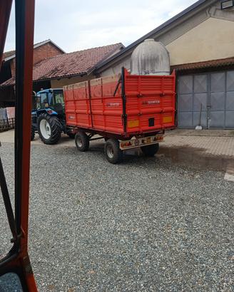 rimorchio agricolo silver car 