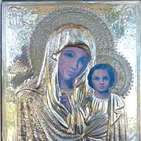quadro con lamina argento 